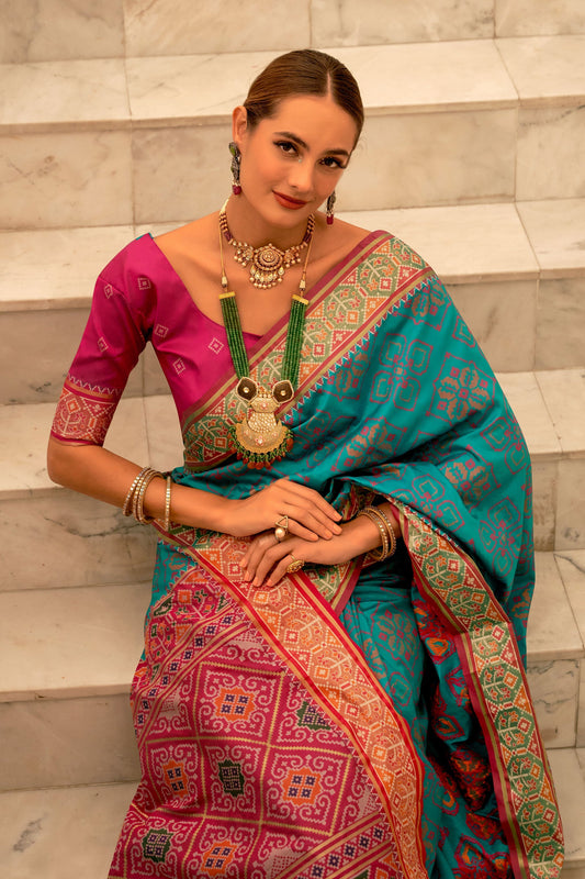 blue-woven-patola-silk-saree-zb131187_2_SareeButa.com