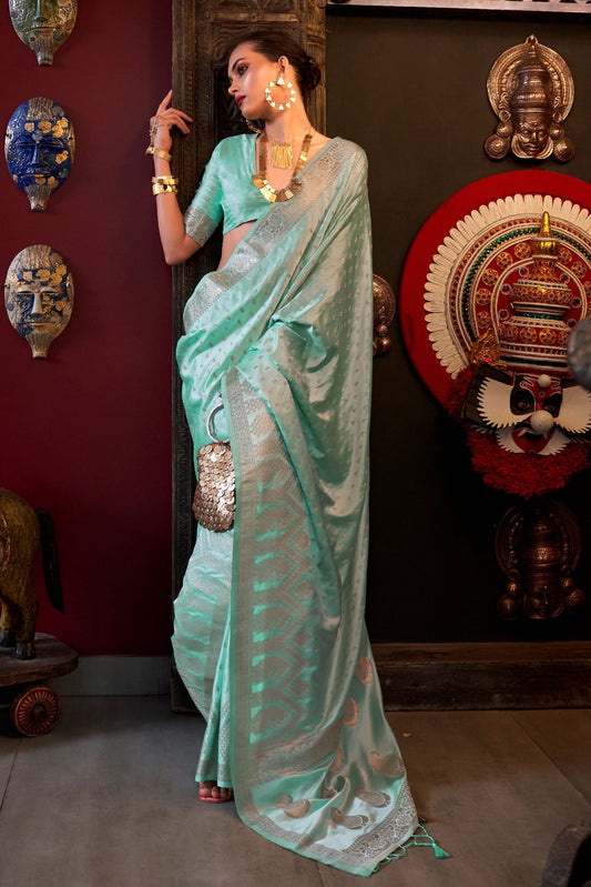 blue-woven-satin-silk-saree-zb130593_1_SareeButa.com