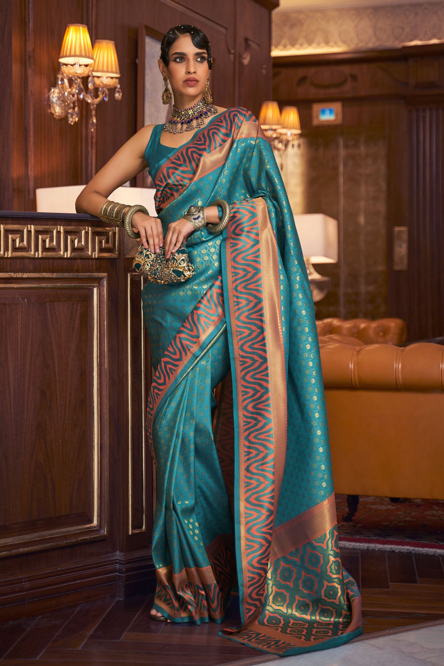 blue-woven-silk-saree-zb131881_1_SareeButa.com