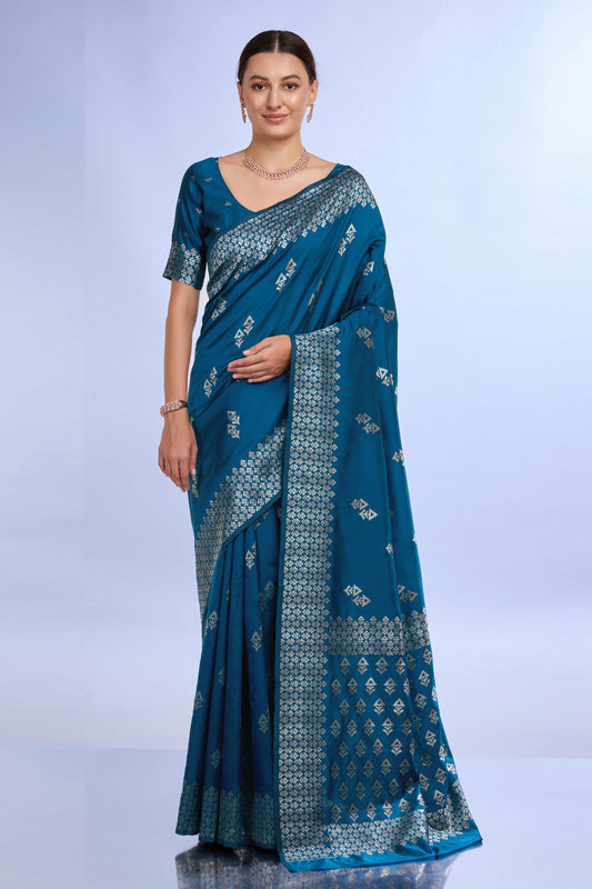 blue-woven-silk-saree-zb132189_1_SareeButa.com