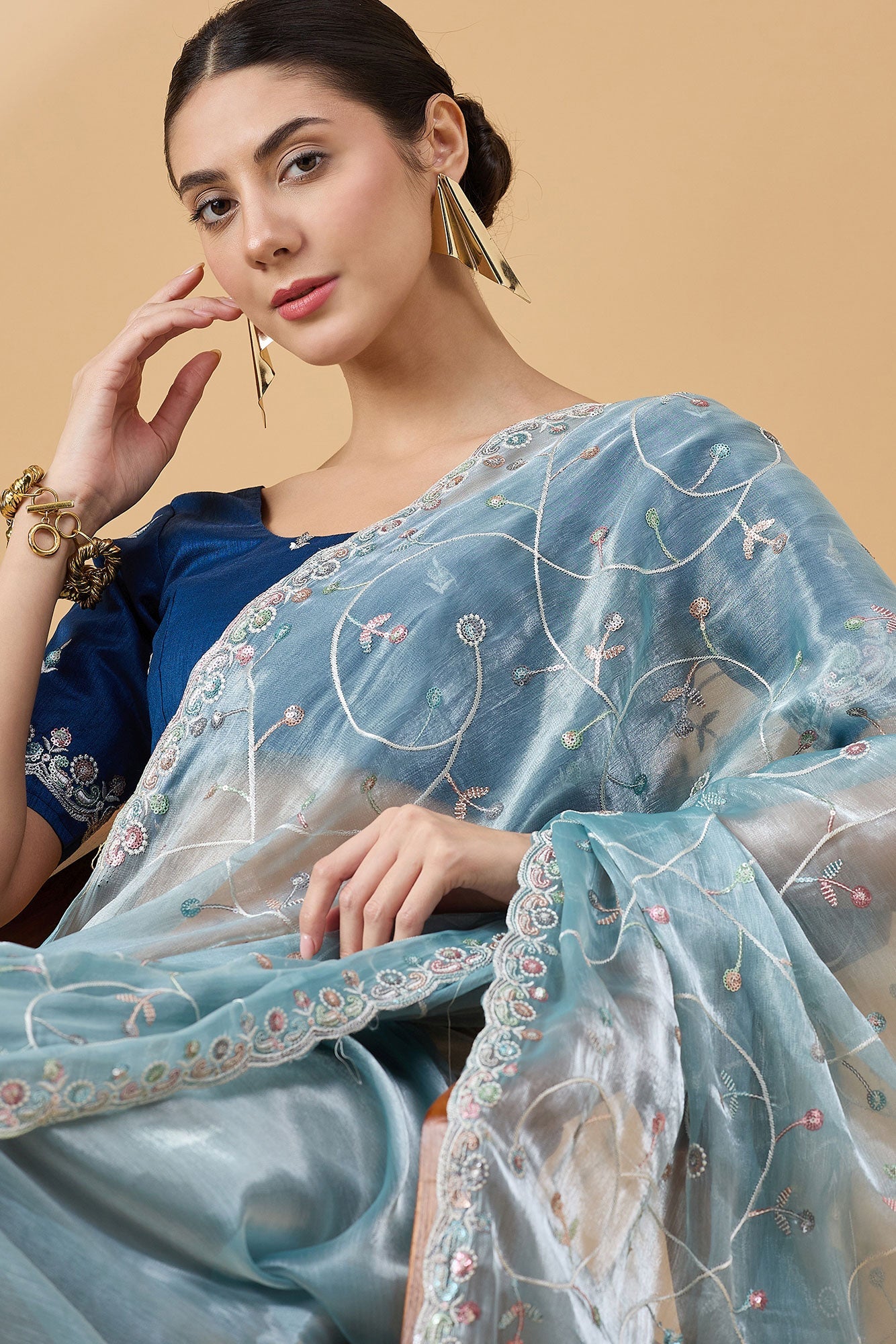 grey-embroidered-organza-saree-zb131791_2_SareeButa.com