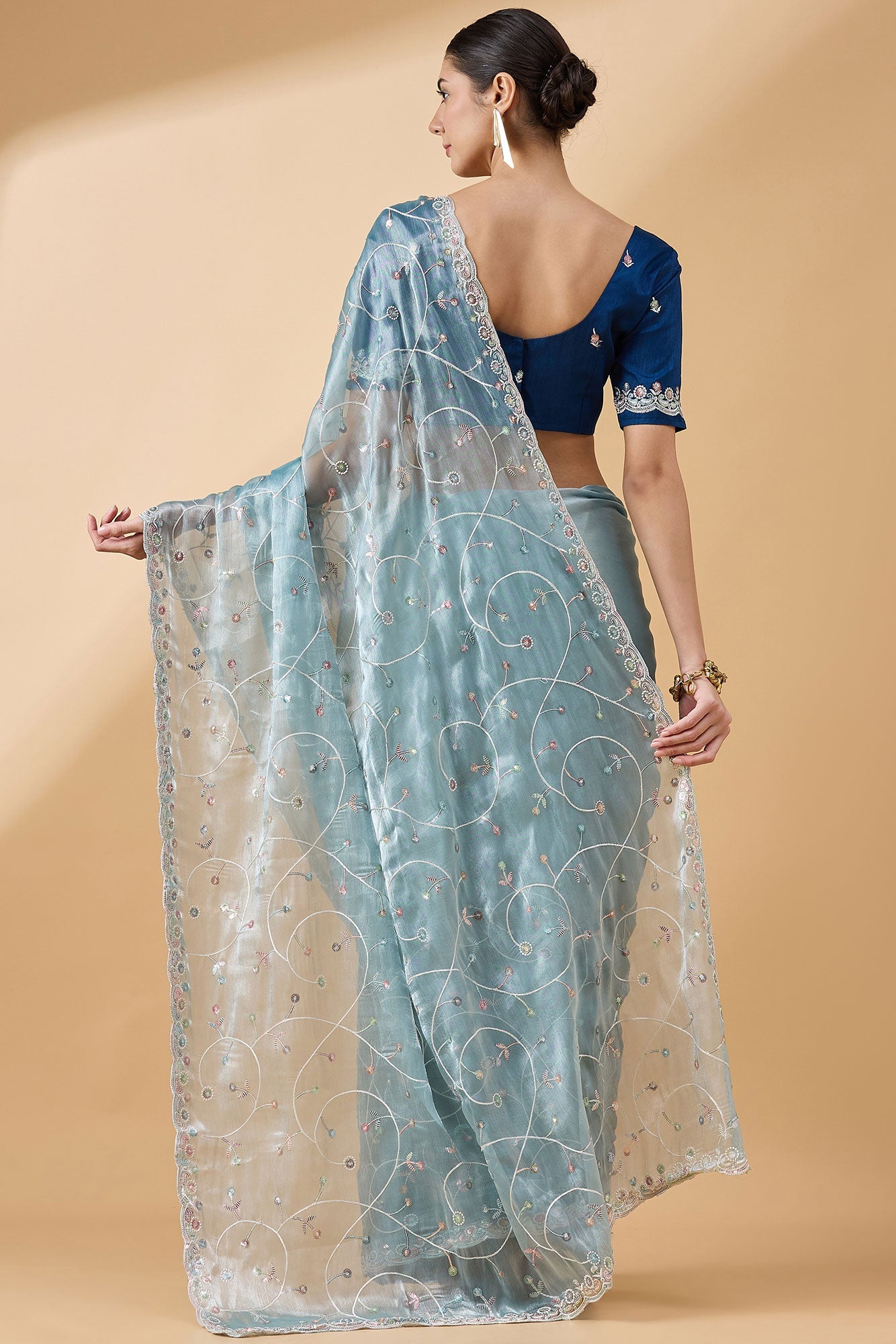 grey-embroidered-organza-saree-zb131791_3_SareeButa.com