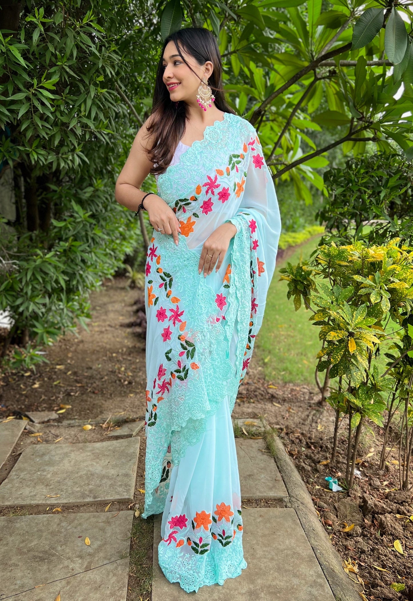 blue-embroidered-georgette-saree-zb131136_1_SareeButa.com