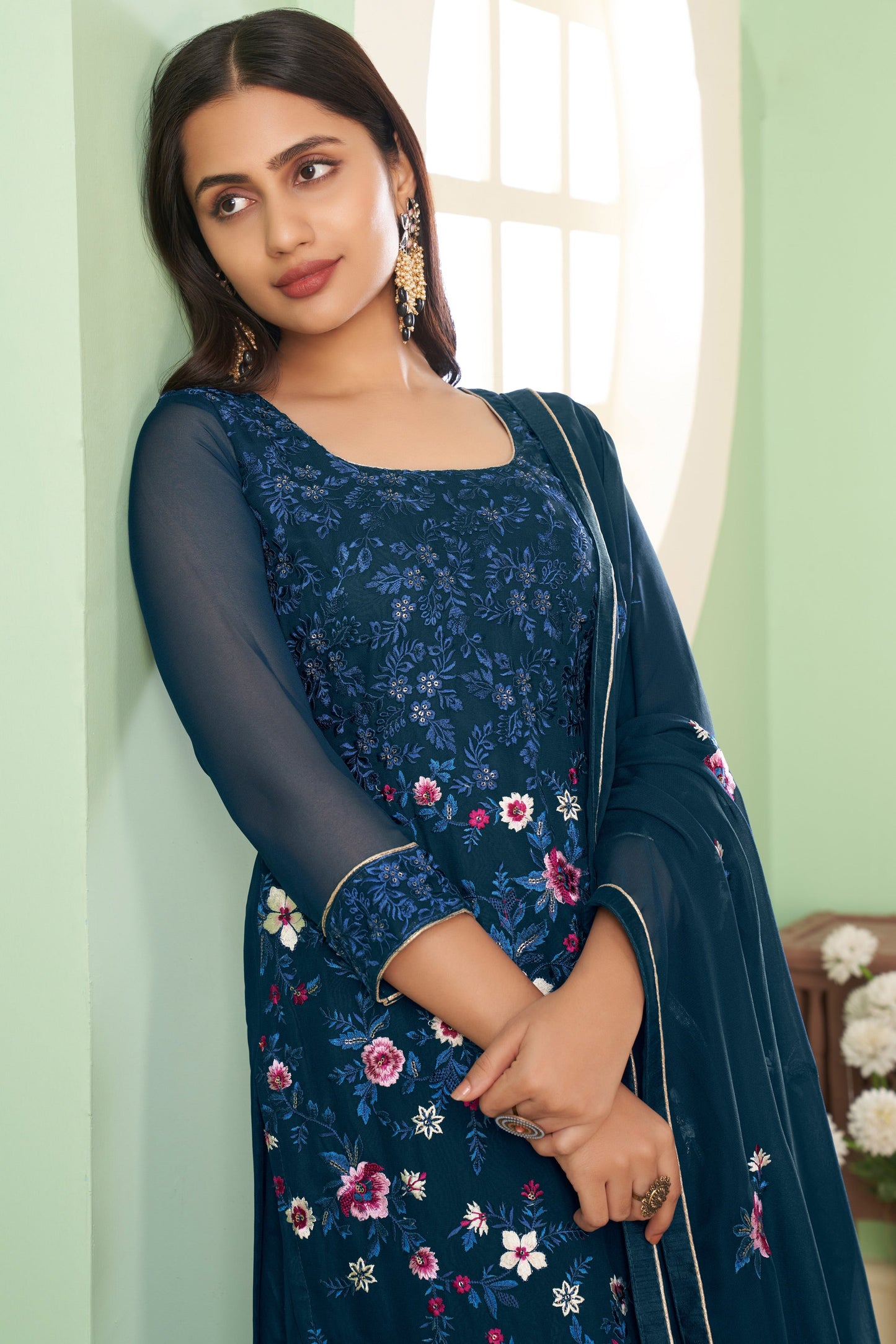 blue-embroidered-georgette-suit-ss056_2_SareeButa.com