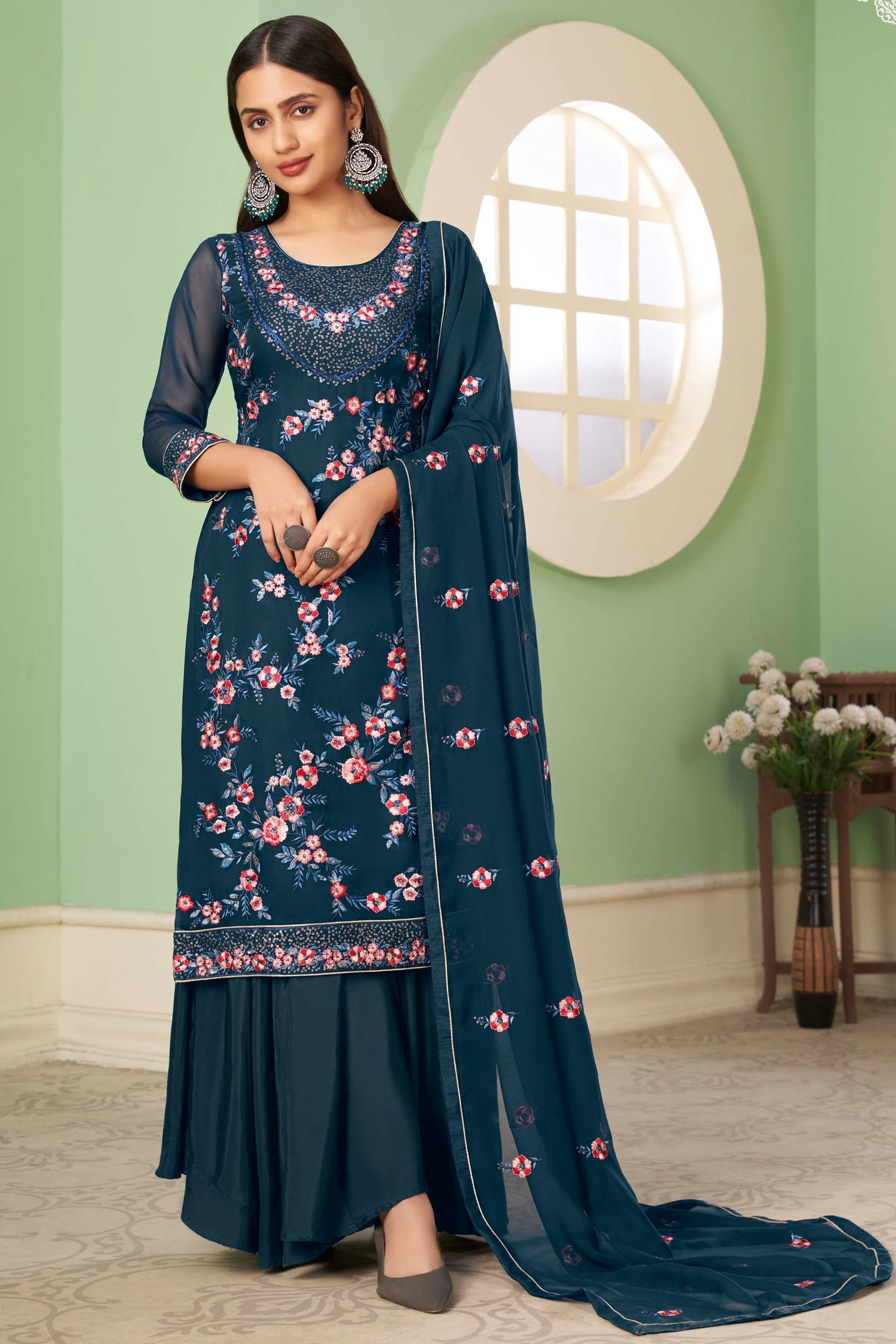 blue-embroidered-georgette-suit-ss058_1_SareeButa.com