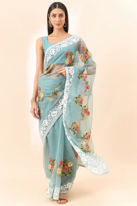 blue-embroidered-organza-saree-zb131090_1_SareeButa.com
