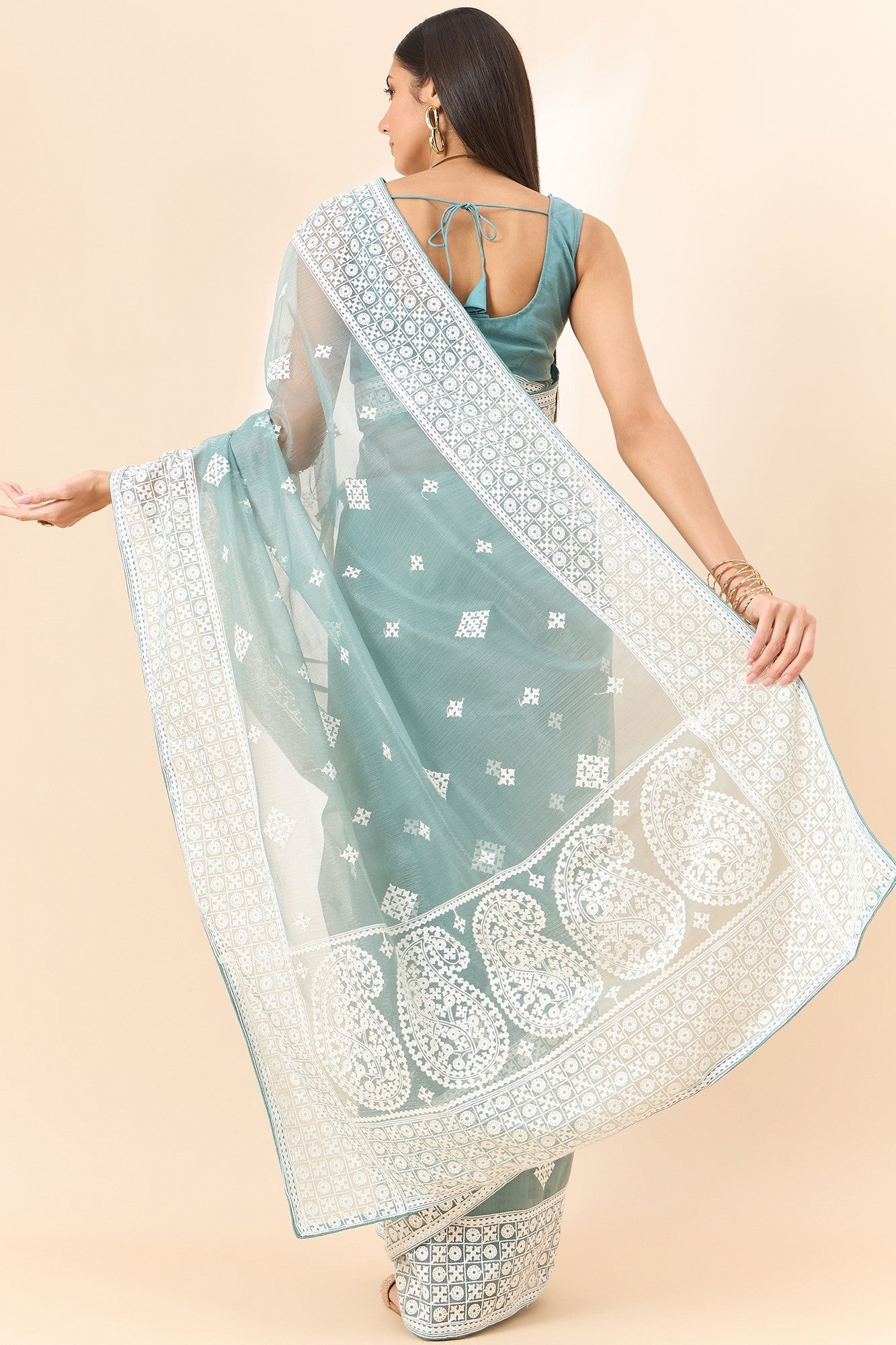 blue-embroidered-organza-saree-zb131098_2_SareeButa.com