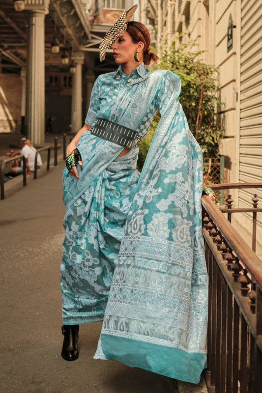 blue-organza-lucknowi-saree-zb131986_1_SareeButa.com