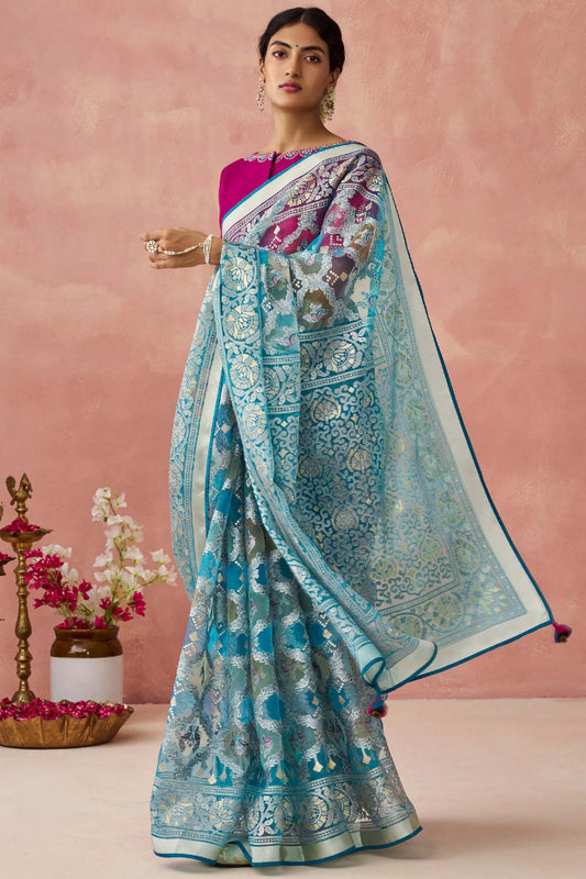 blue-organza-saree-zb132725_1_SareeButa.com