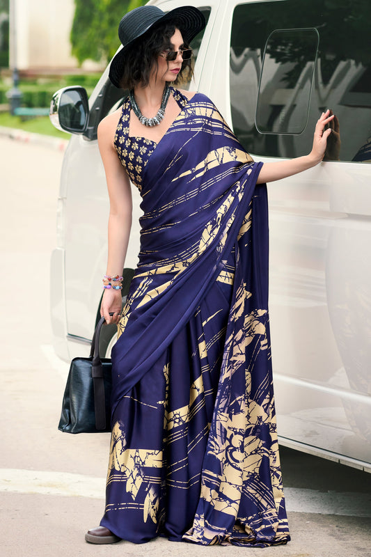 blue-printed-satin-saree-zb132481_1_SareeButa.com