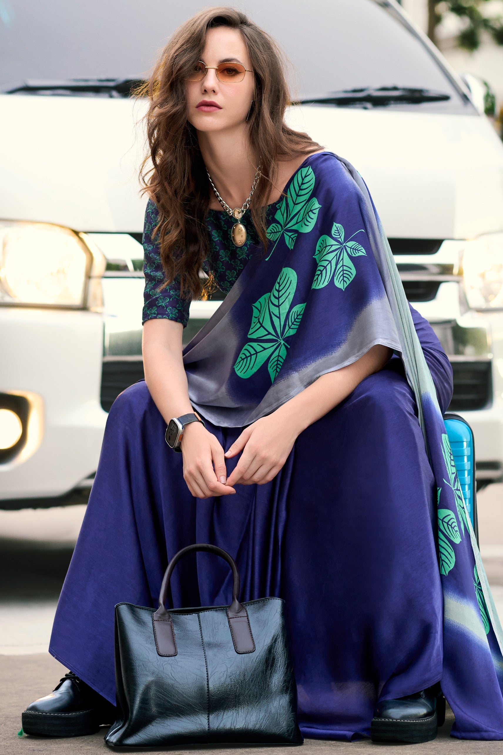 blue-printed-satin-saree-zb132485_2_SareeButa.com