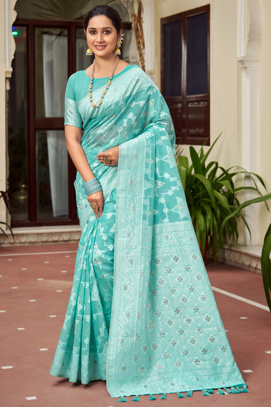 blue-woven-cotton-saree-zb132443_1_SareeButa.com
