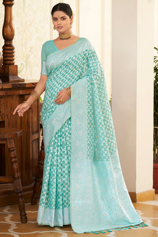 blue-woven-cotton-saree-zb132451_1_SareeButa.com