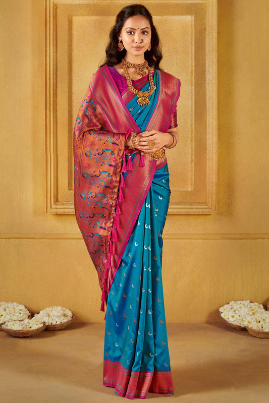 blue-silk-paithani-saree-zb132140_1_SareeButa.com