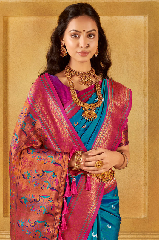 blue-silk-paithani-saree-zb132140_2_SareeButa.com