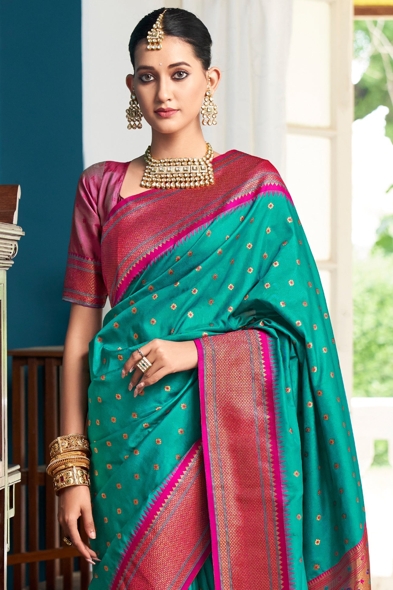 blue-silk-paithani-saree-zb132294_2_SareeButa.com