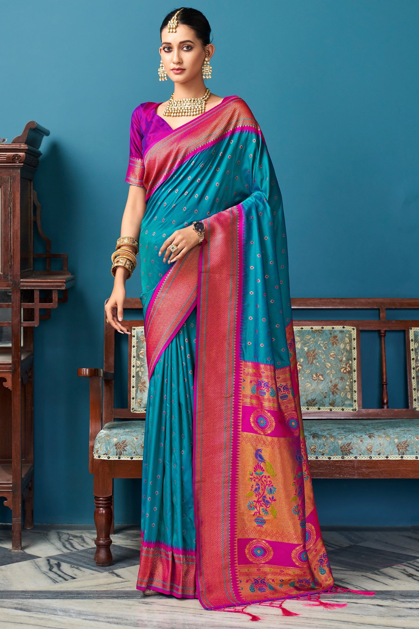 blue-silk-paithani-saree-zb132298_1_SareeButa.com