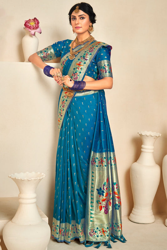 blue-silk-paithani-saree-zb132401_1_SareeButa.com