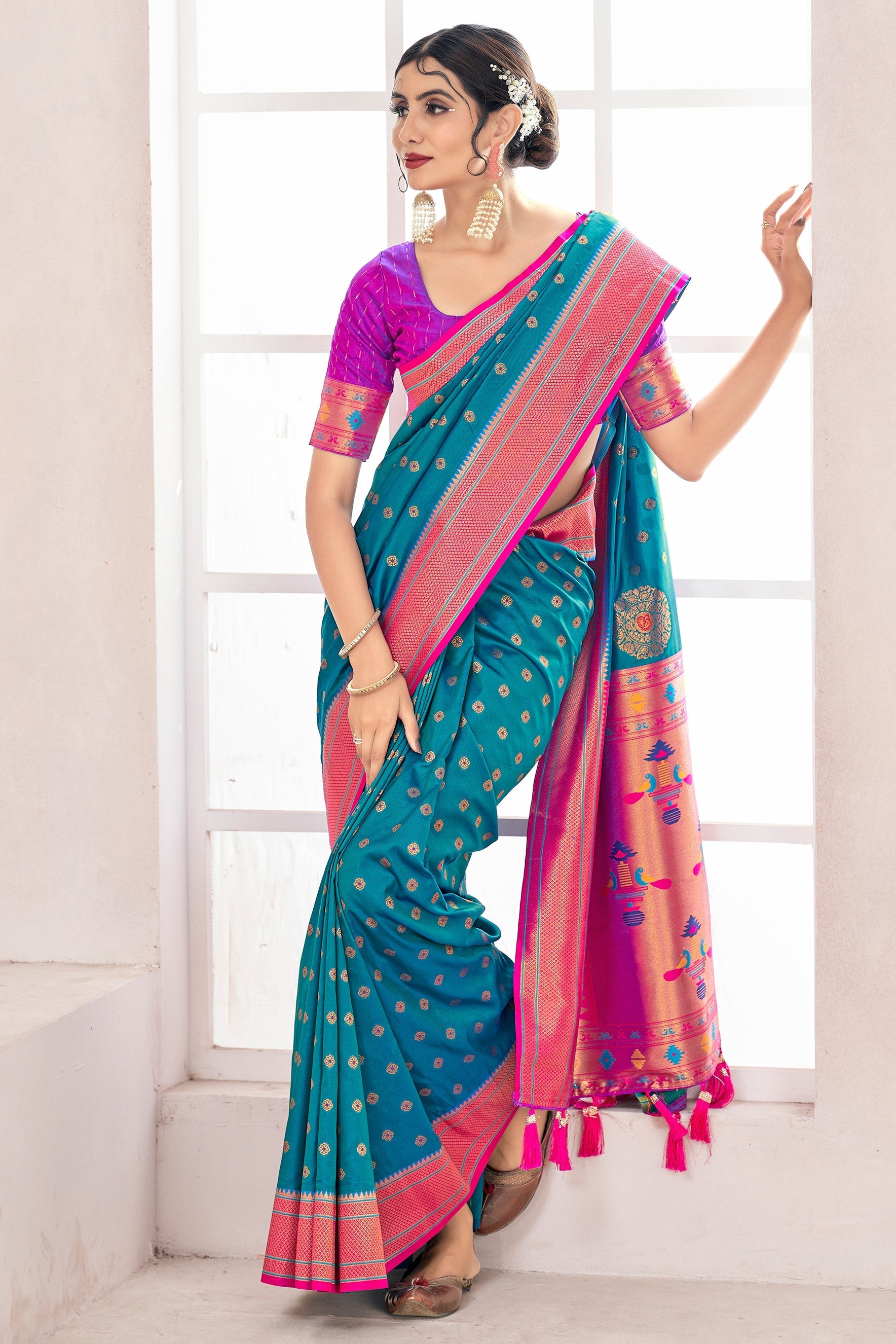 blue-silk-paithani-saree-zb132410_1_SareeButa.com