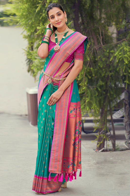 blue-silk-paithani-saree-zb132426_1_SareeButa.com