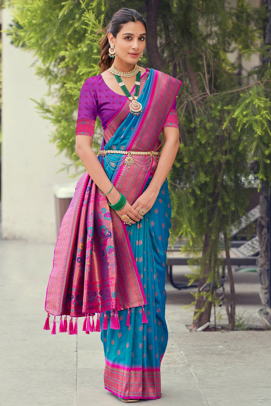 blue-silk-paithani-saree-zb132428_1_SareeButa.com