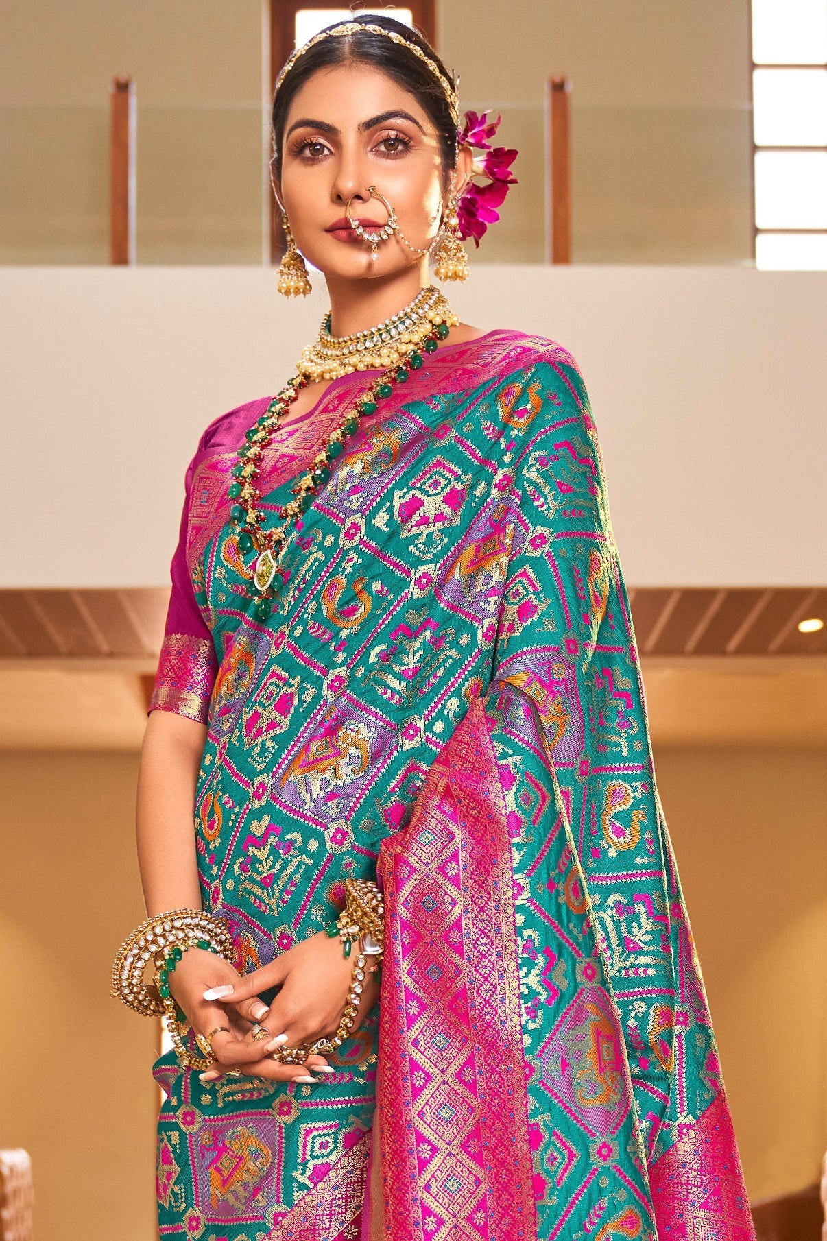 blue-silk-patola-saree-zb132306_3_SareeButa.com