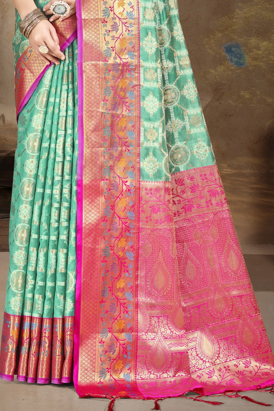 Blue Silk Saree-ZB132955_3_SareeButa.com