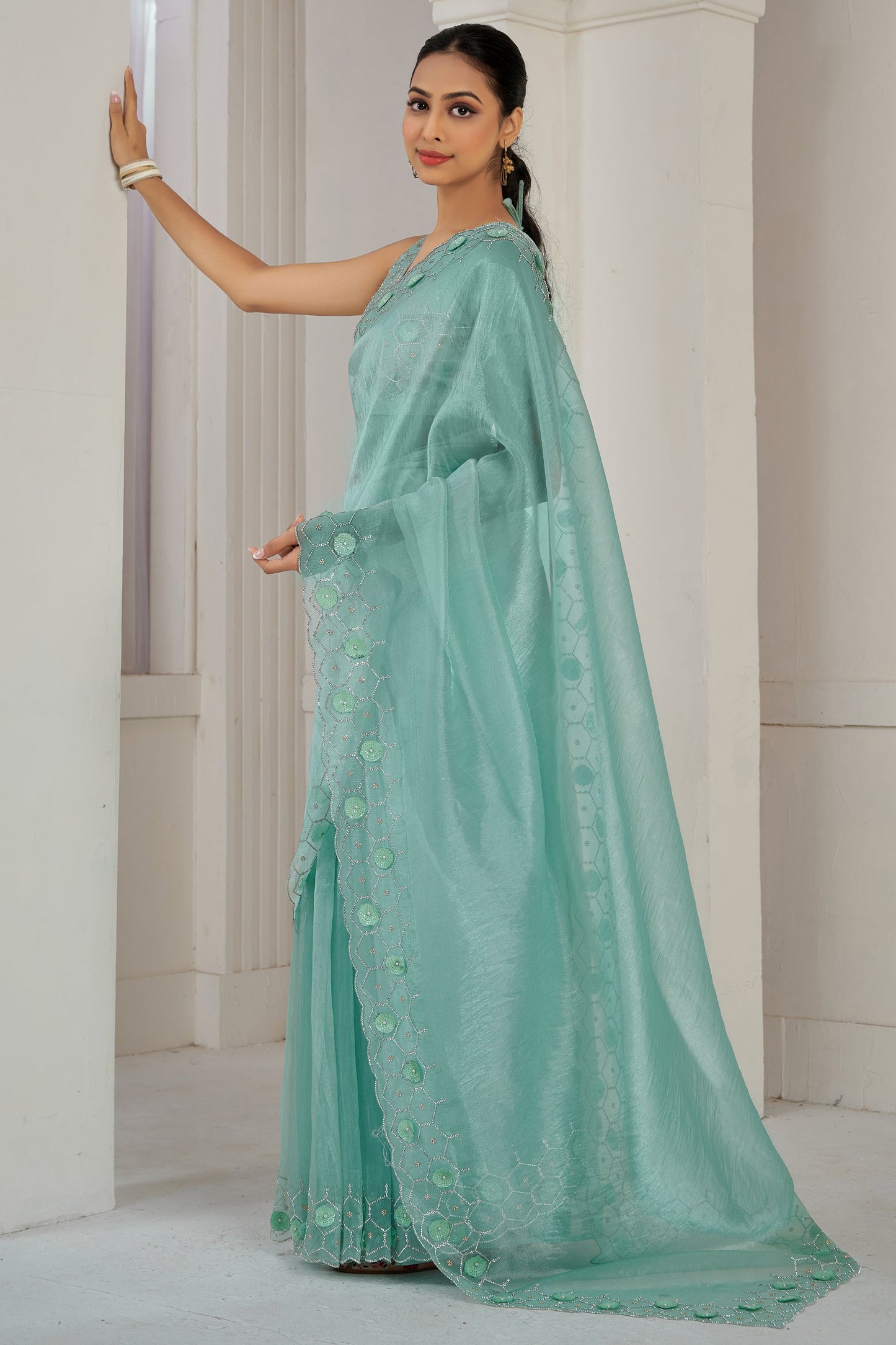 blue-stone-work-organza-saree-zb133473_7_Sareebuta.com