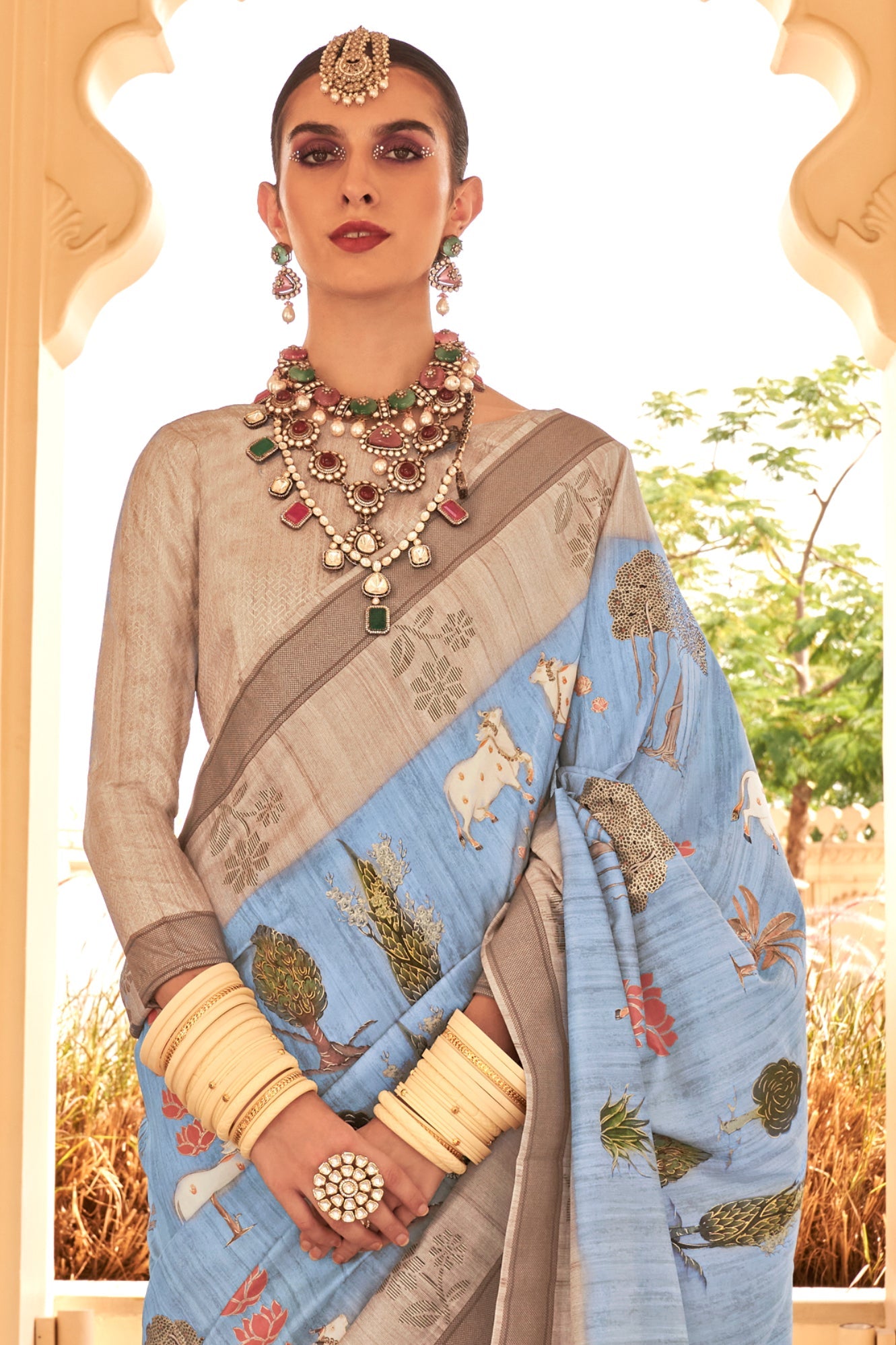 blue-viscose-silk-saree-zb132079_2_SareeButa.com