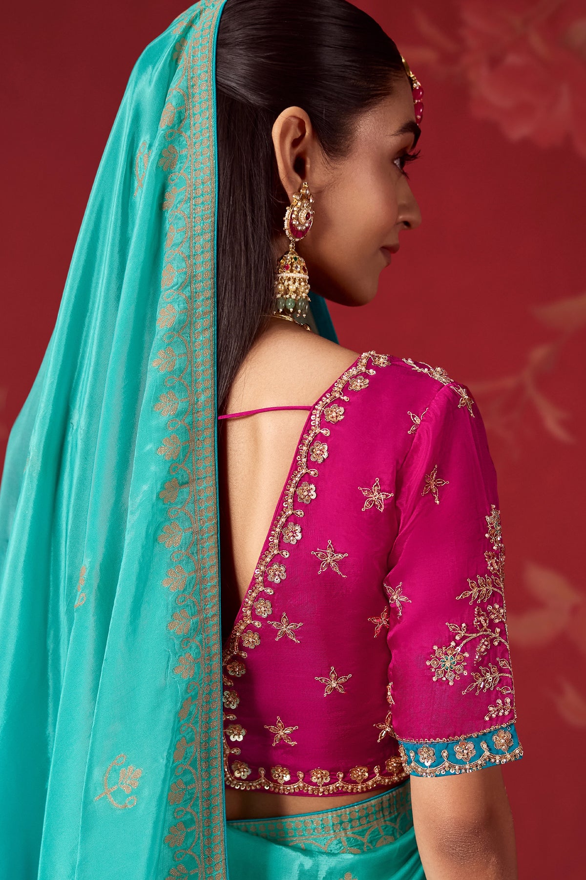 Blue Woven Dola Crepe Silk Saree-SAR13421_3_SareeButa.com