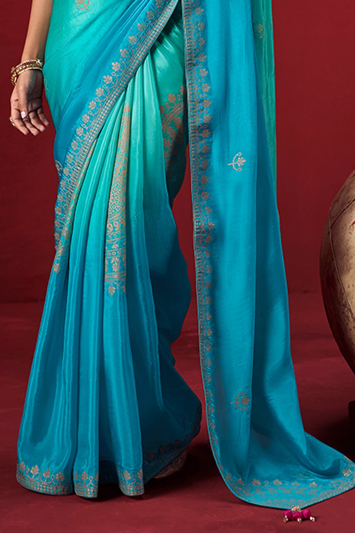 Blue Woven Dola Crepe Silk Saree-SAR13421_6_SareeButa.com