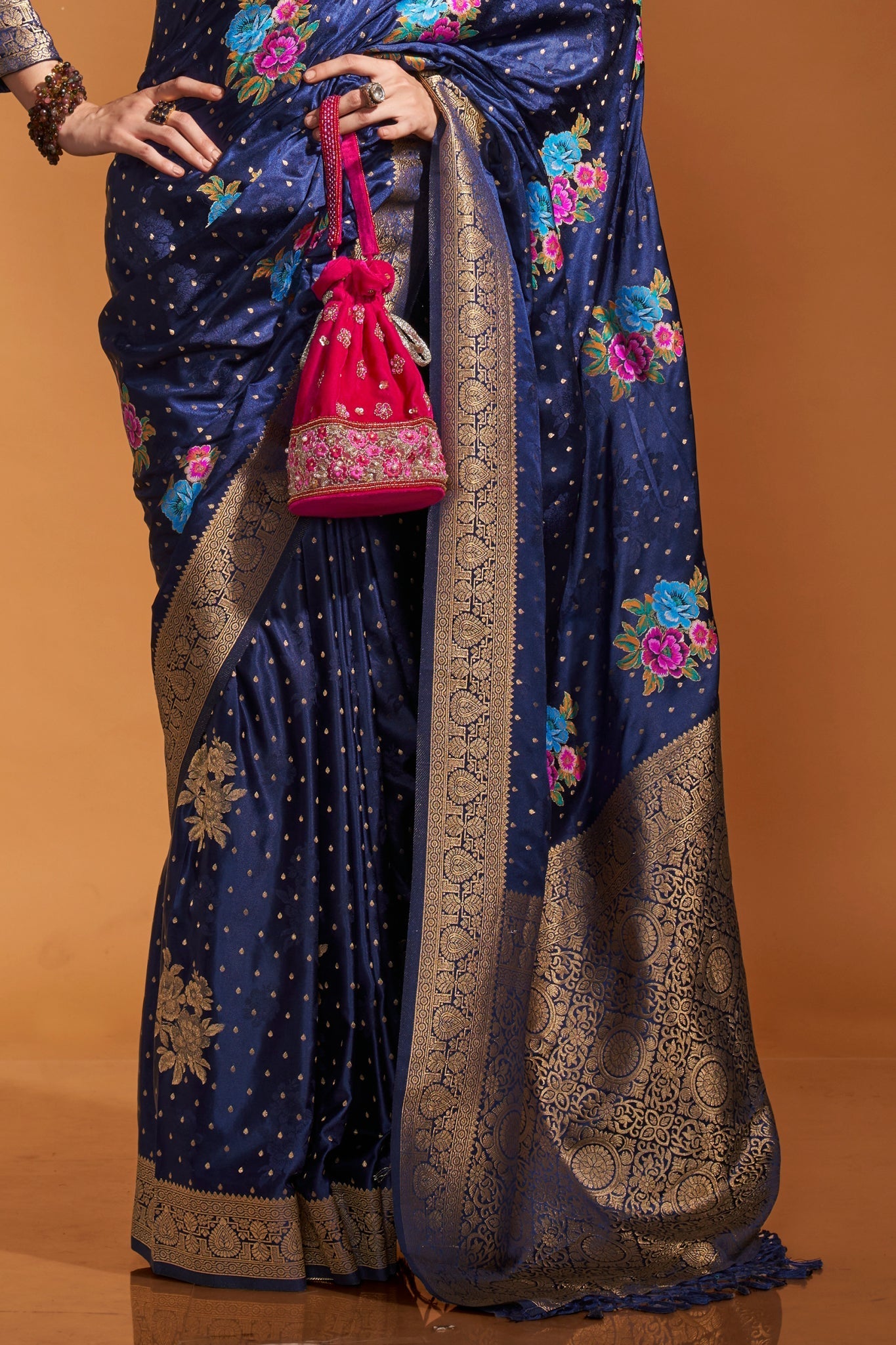 blue-woven-satin-silk-saree-zb132658_4_SareeButa.com