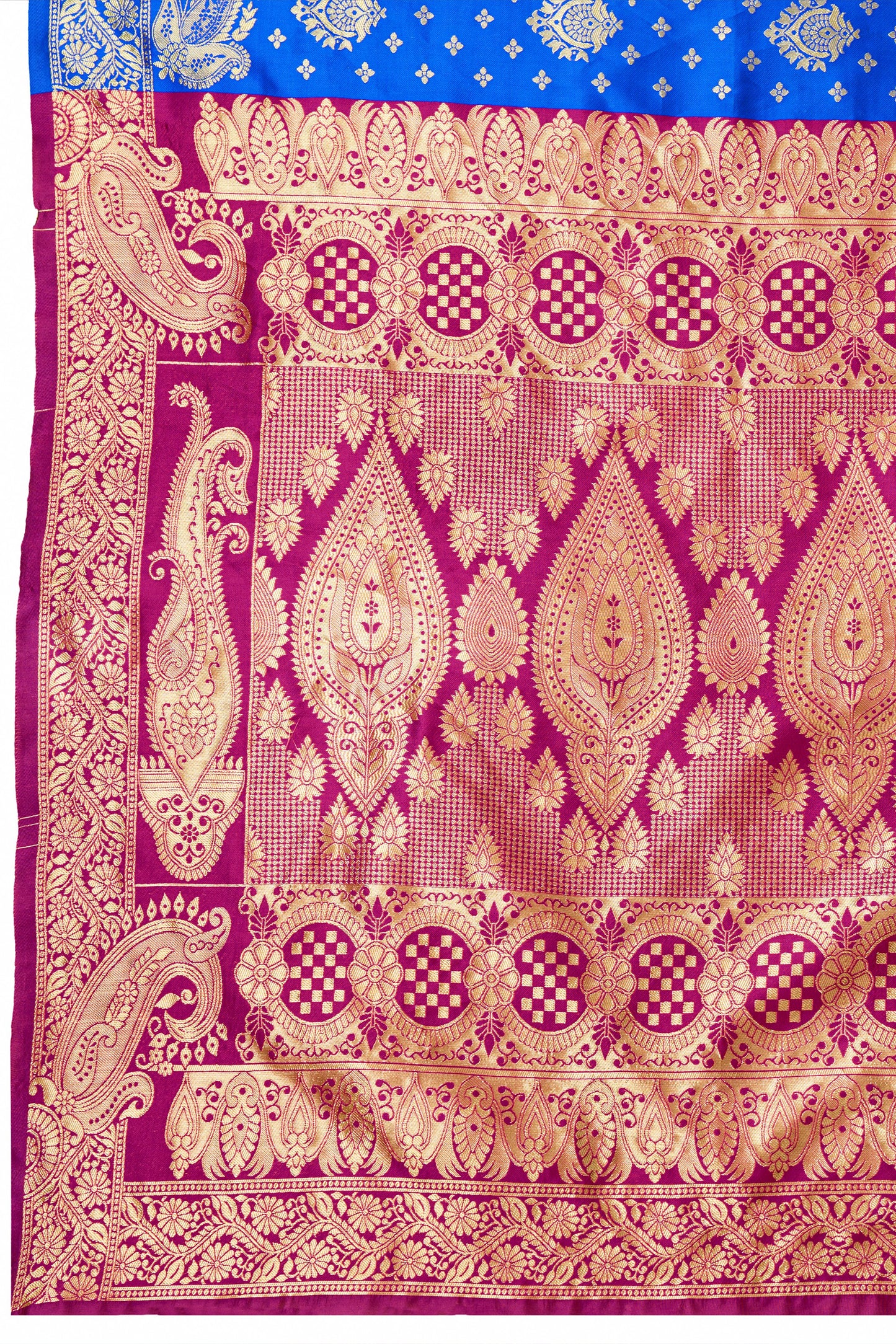 Blue Woven Silk Saree-SAR12515_4_SareeButa.com