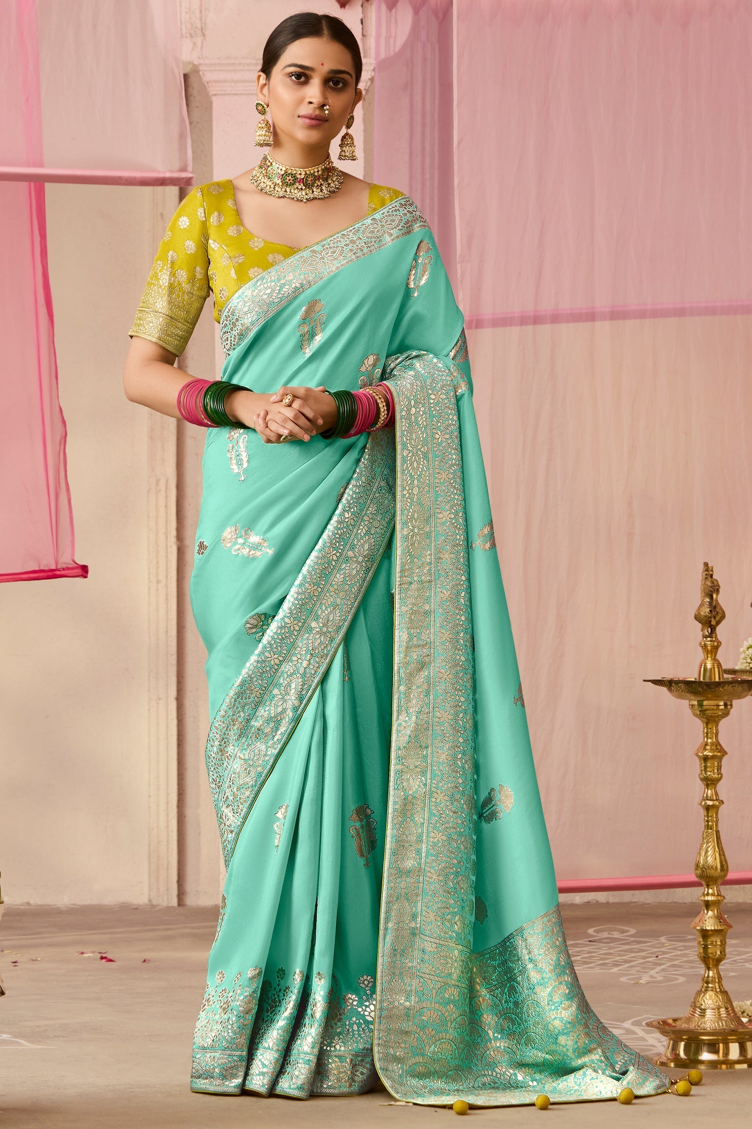 blue-woven-silk-saree-zb132872_1_SareeButa.com