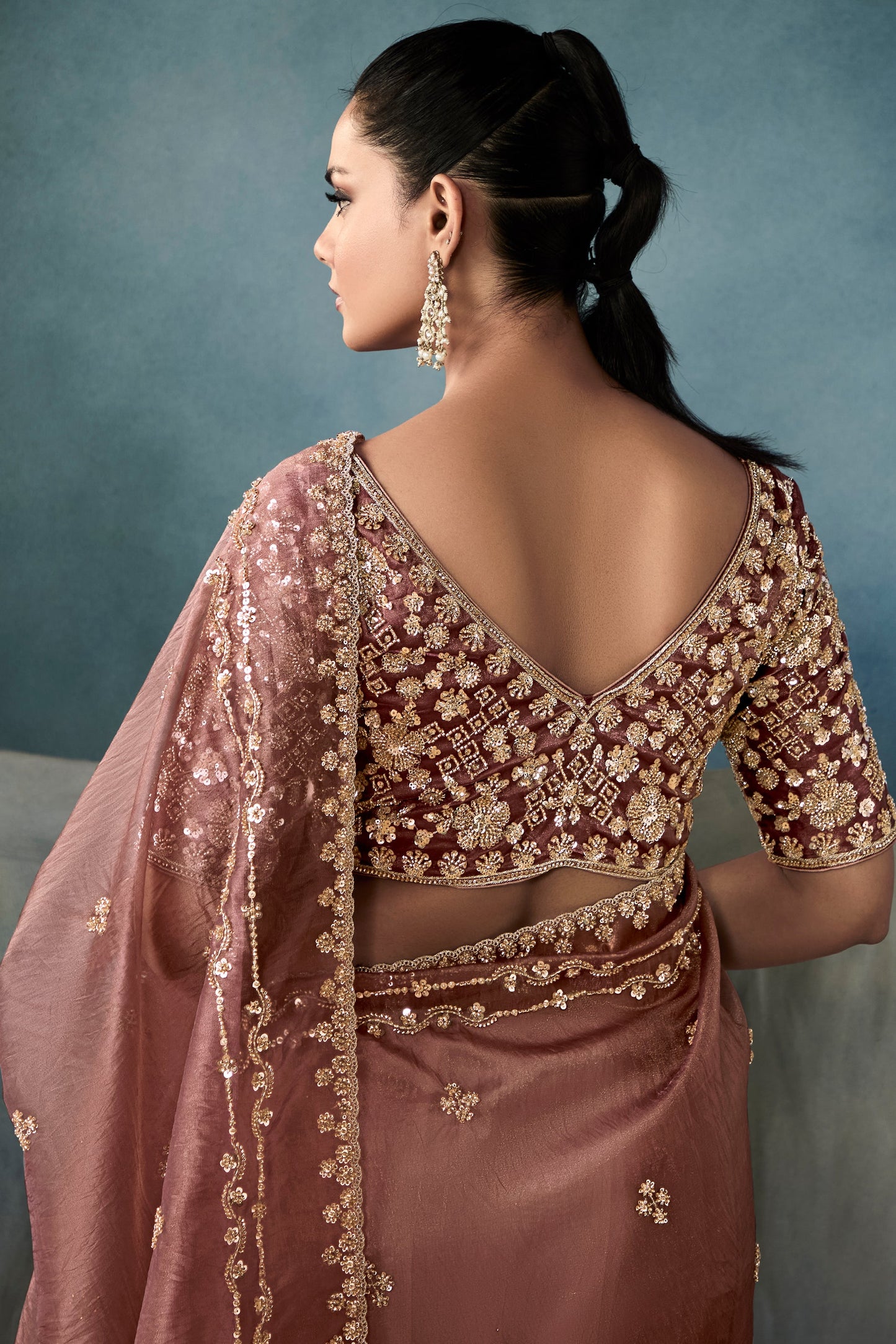Blush Pink Embroidered Tissue Saree-ZB134341_3_SareeButa.com