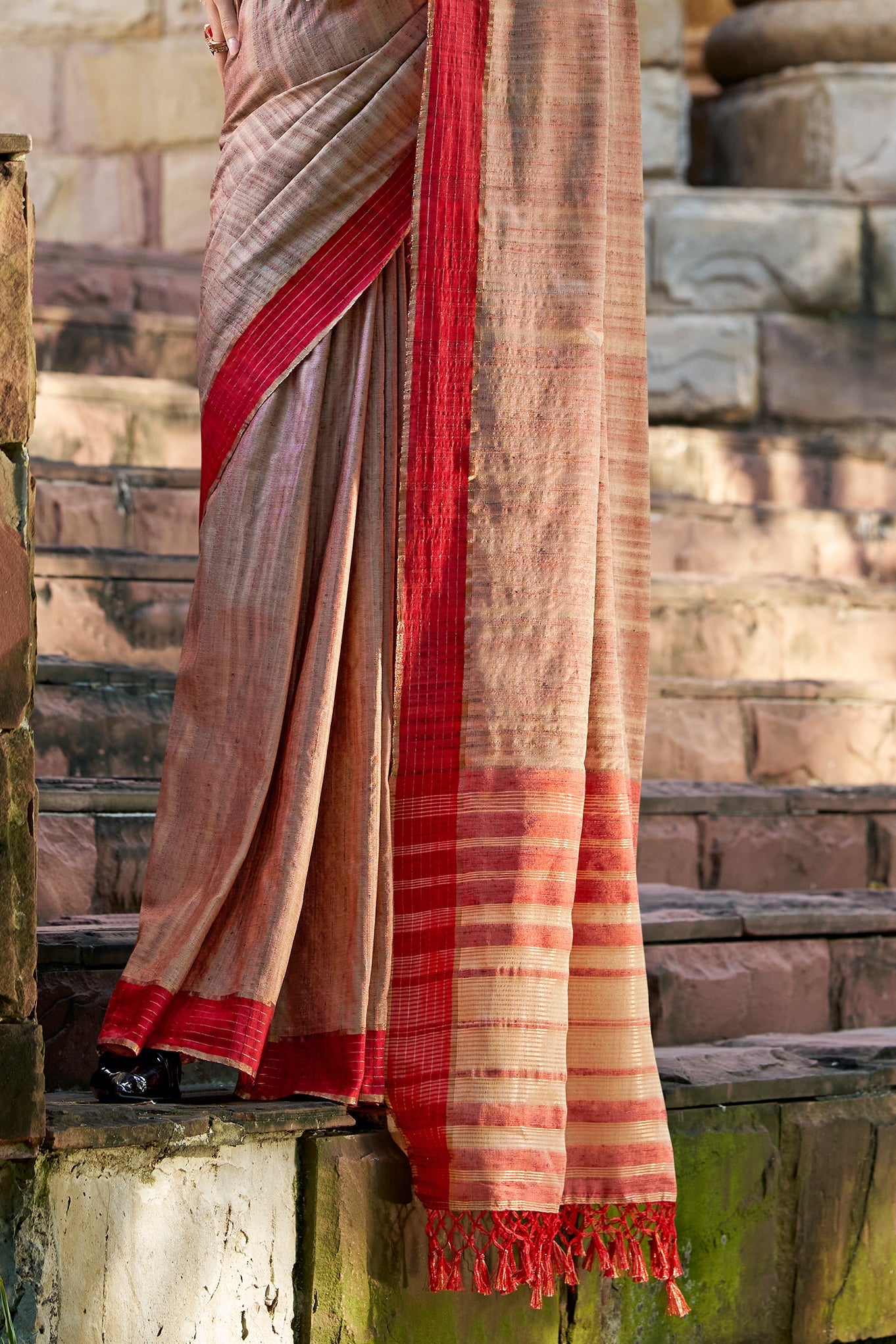 Blush Woven Cotton Silk Saree-ZB134028_4_SareeButa.com