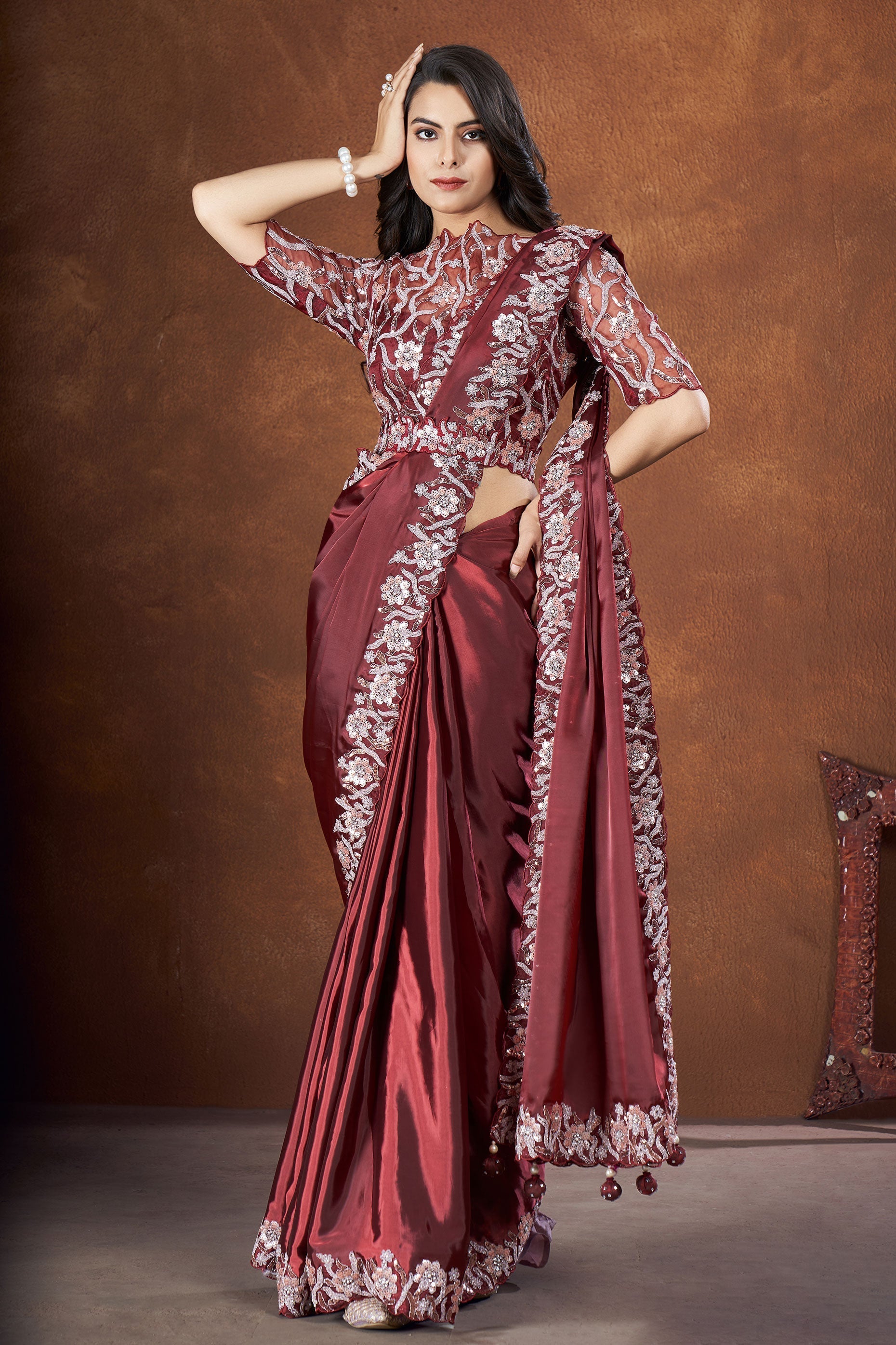 brown-crepe-satin-silk-designer-saree-zb130762_3_SareeButa.com