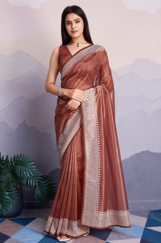 brown-embroidered-net-saree-zb132821_1_SareeButa.com