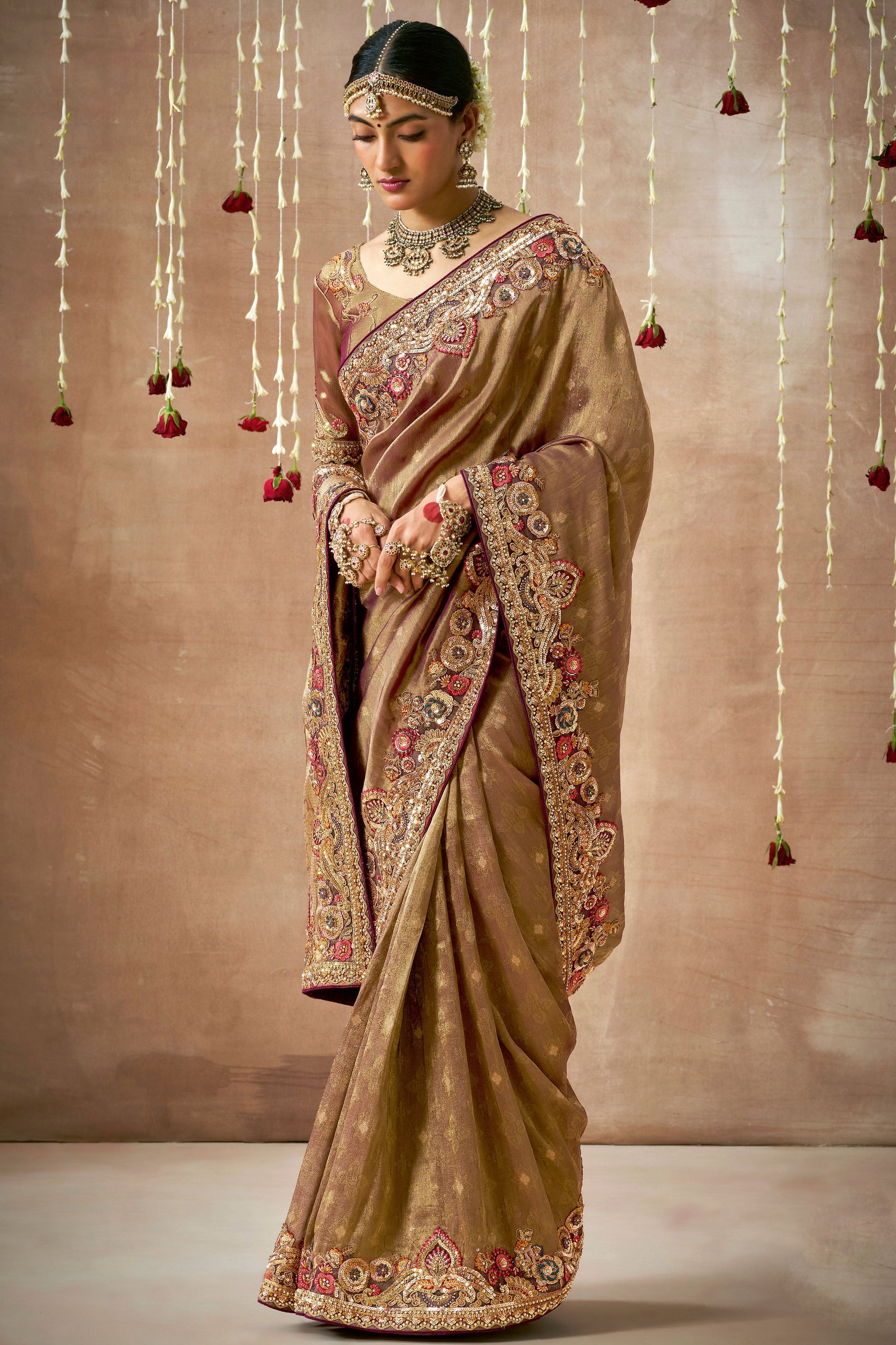 brown-embroidered-organza-silk-saree-zb132775_1_SareeButa.com