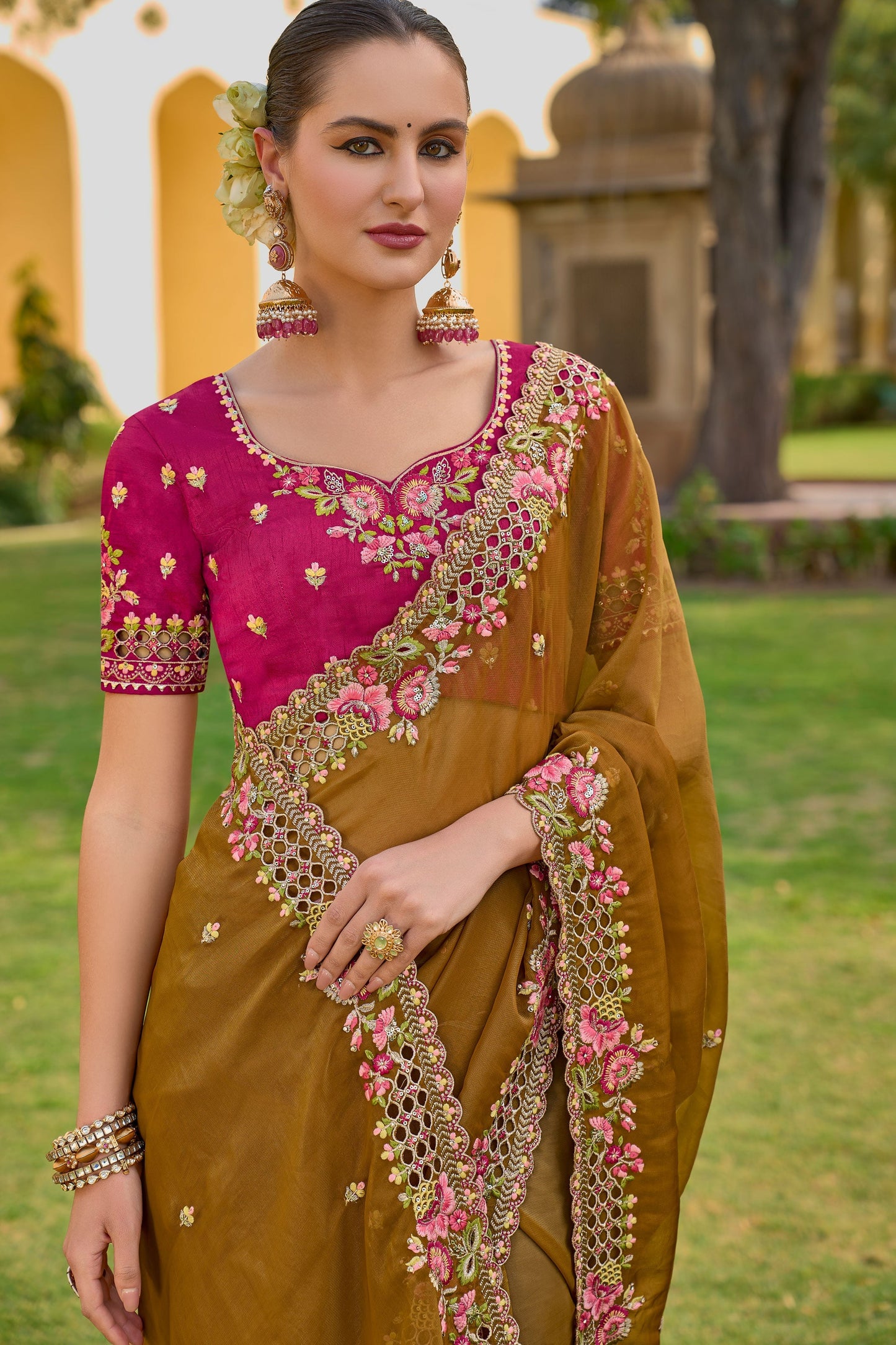 brown-organza-silk-saree-zb130792_2_SareeButa.com