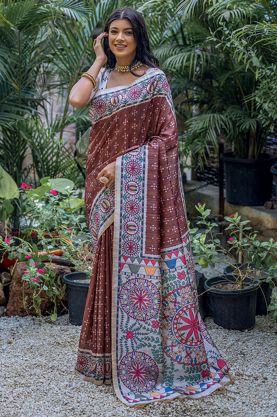 brown-tusser-silk-saree-zb130264_3_SareeButa.com