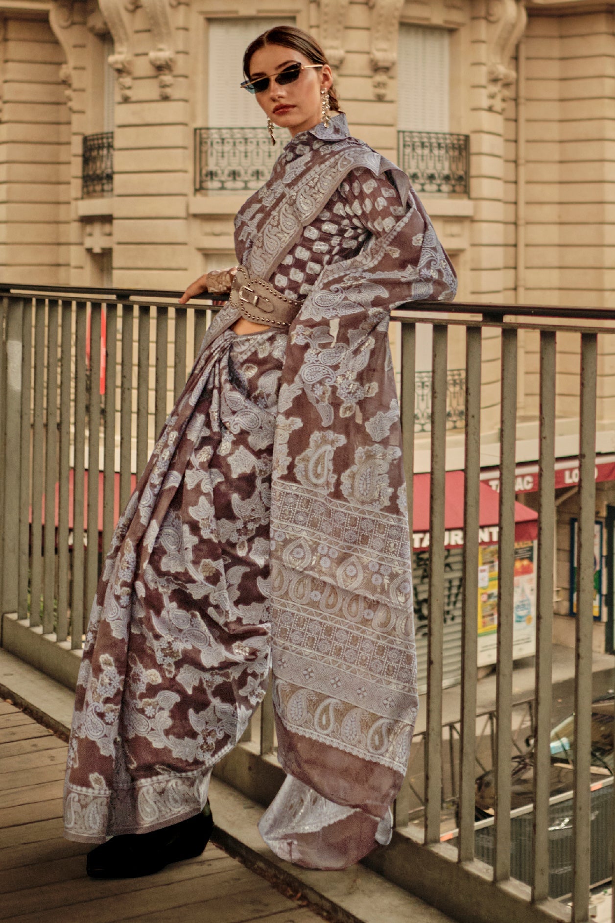 brown-organza-lucknowi-saree-zb131983_2_SareeButa.com