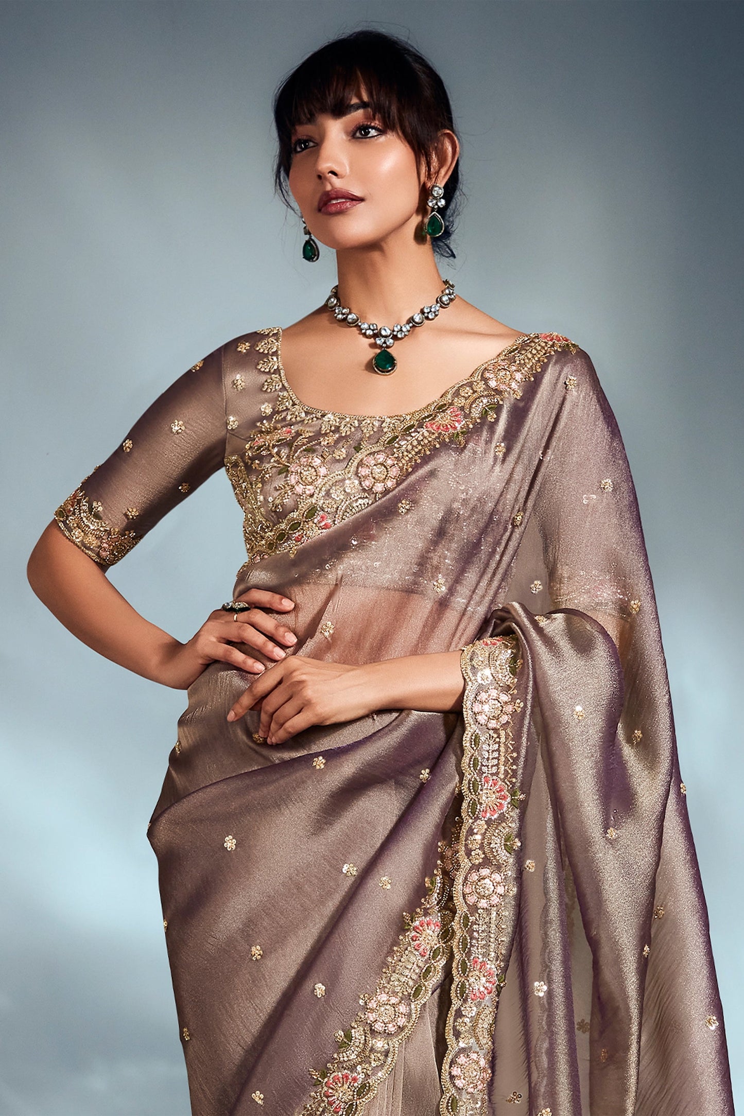 Brownish Mauve Embroidered Tissue Silk Saree-SAR10210_5_SareeButa.com