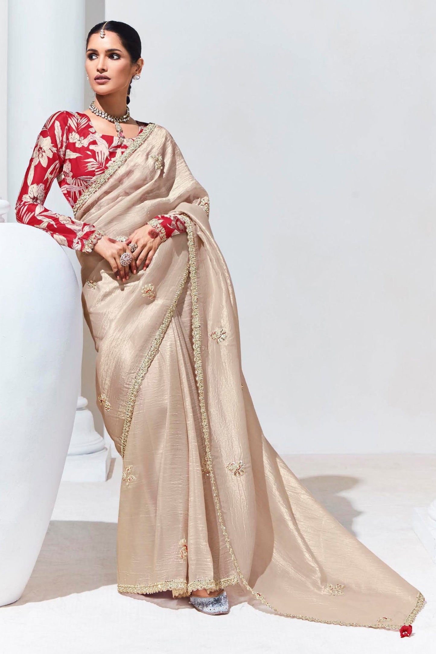 cream-embroidered-organza-saree-zb132100_1_SareeButa.com