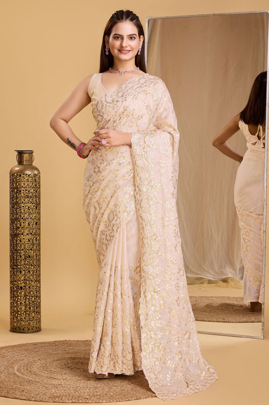 cream-organza-saree-zb130559_1_SareeButa.com