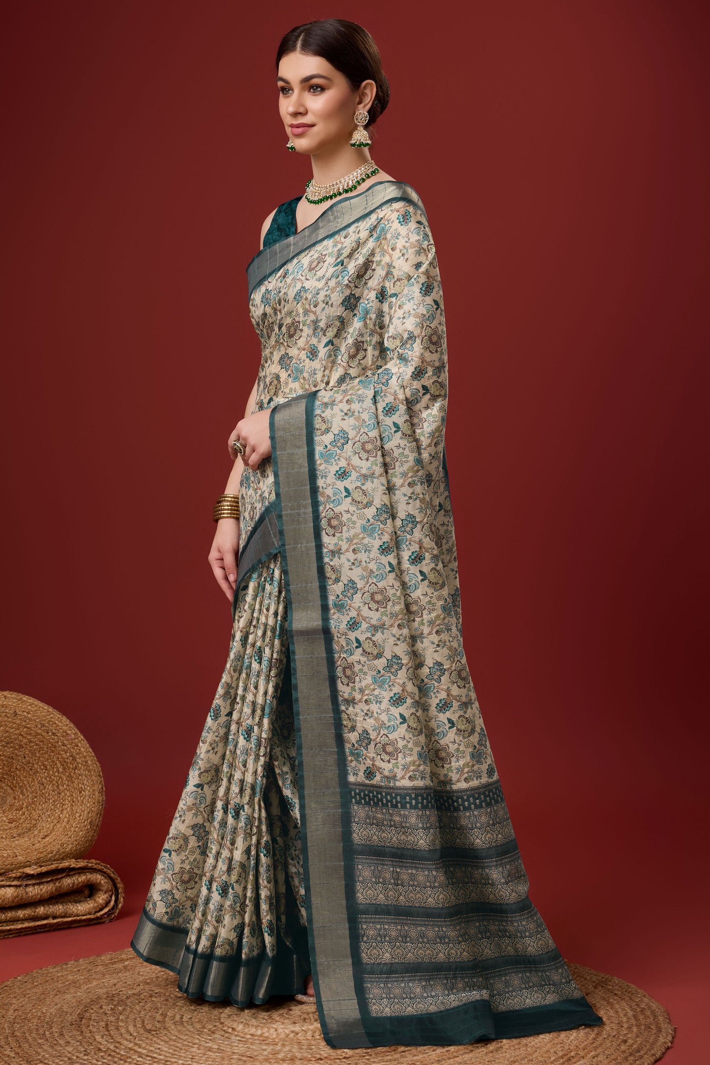 cream-printed-cotton-silk-saree-zb131896_4_SareeButa.com