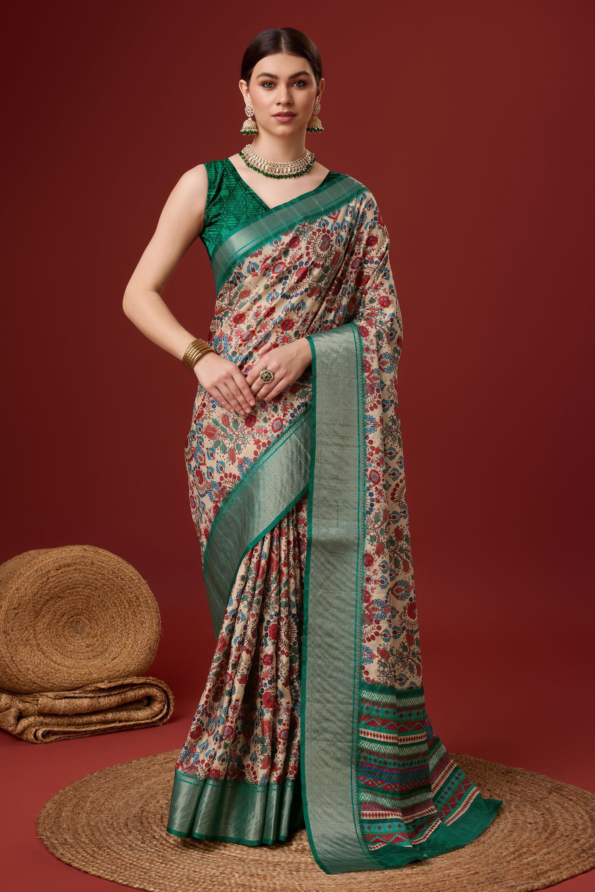 cream-printed-cotton-silk-saree-zb131904_1_SareeButa.com