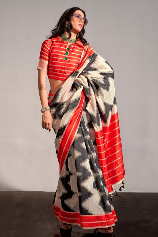 cream-printed-silk-saree-zb131465_1_SareeButa.com