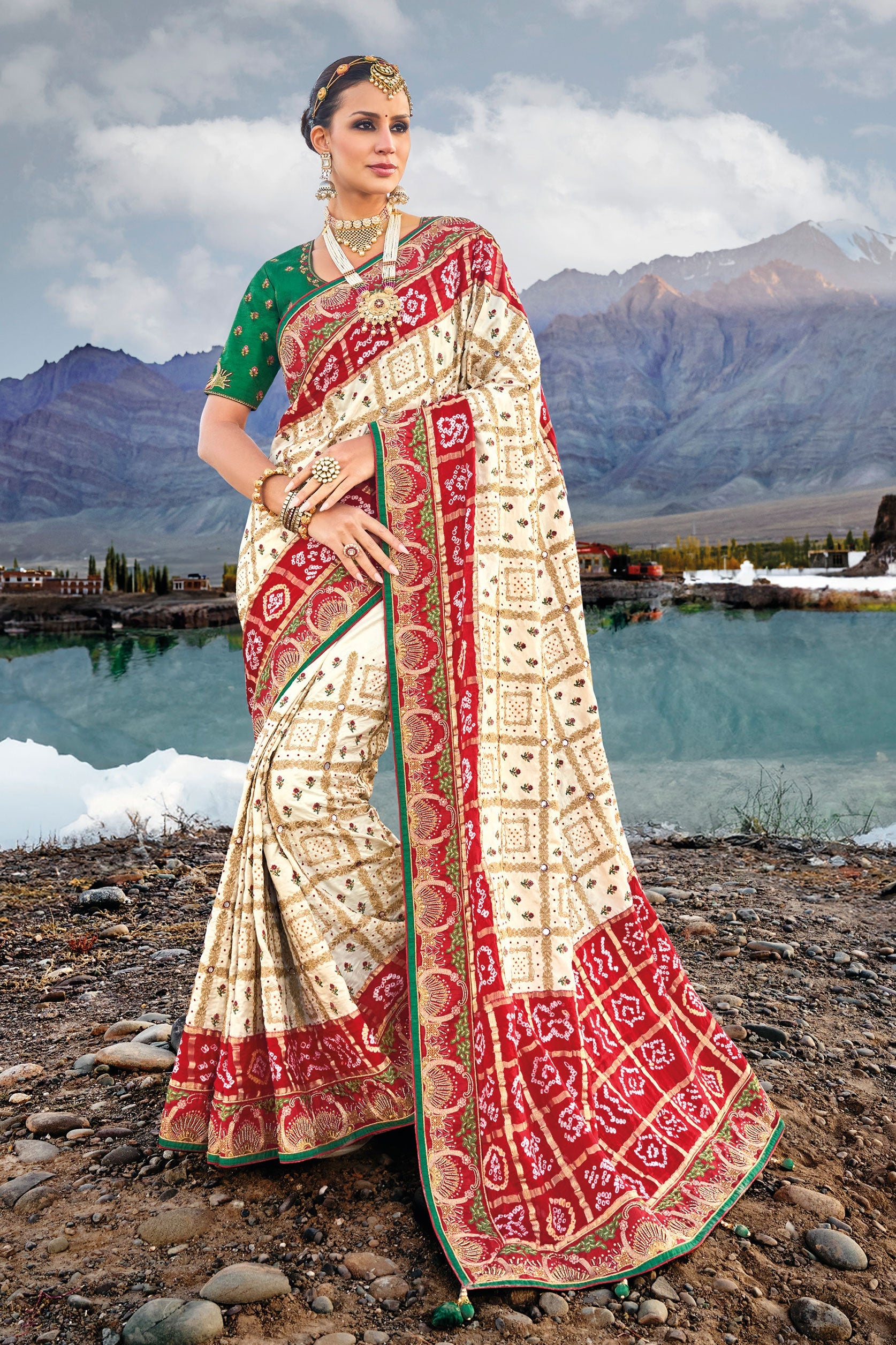 cream-pure-gaji-bandhej-saree-zb130771_1_SareeButa.com