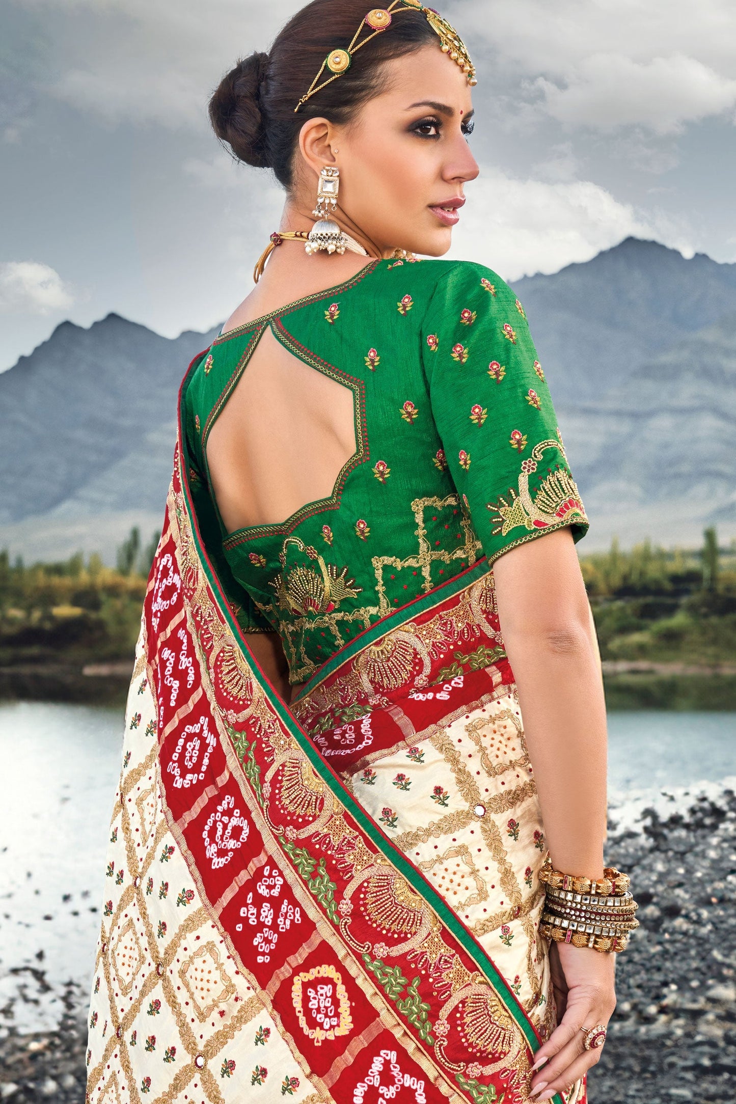 cream-pure-gaji-bandhej-saree-zb130771_3_SareeButa.com